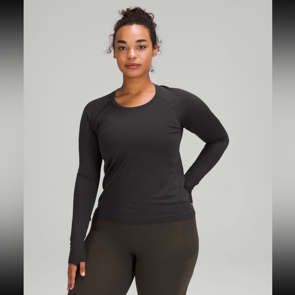 Lululemon Swiftly Tech Long Sleeve Shirt Black
